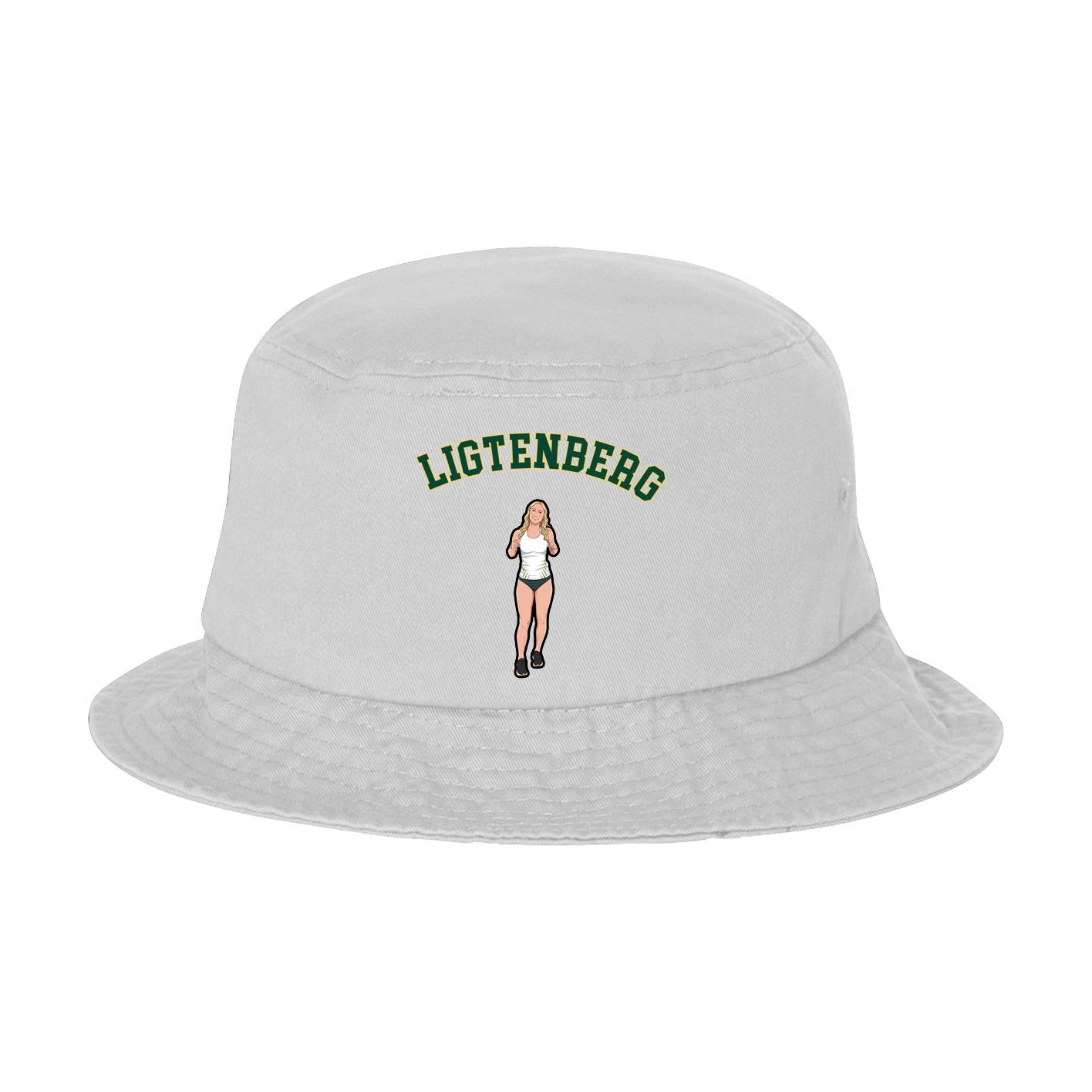 Bucket Cap — Shirsey Arch in White