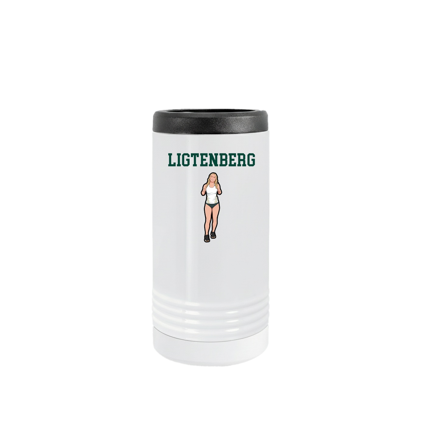 Slim Beverage Holder — Shirsey in White