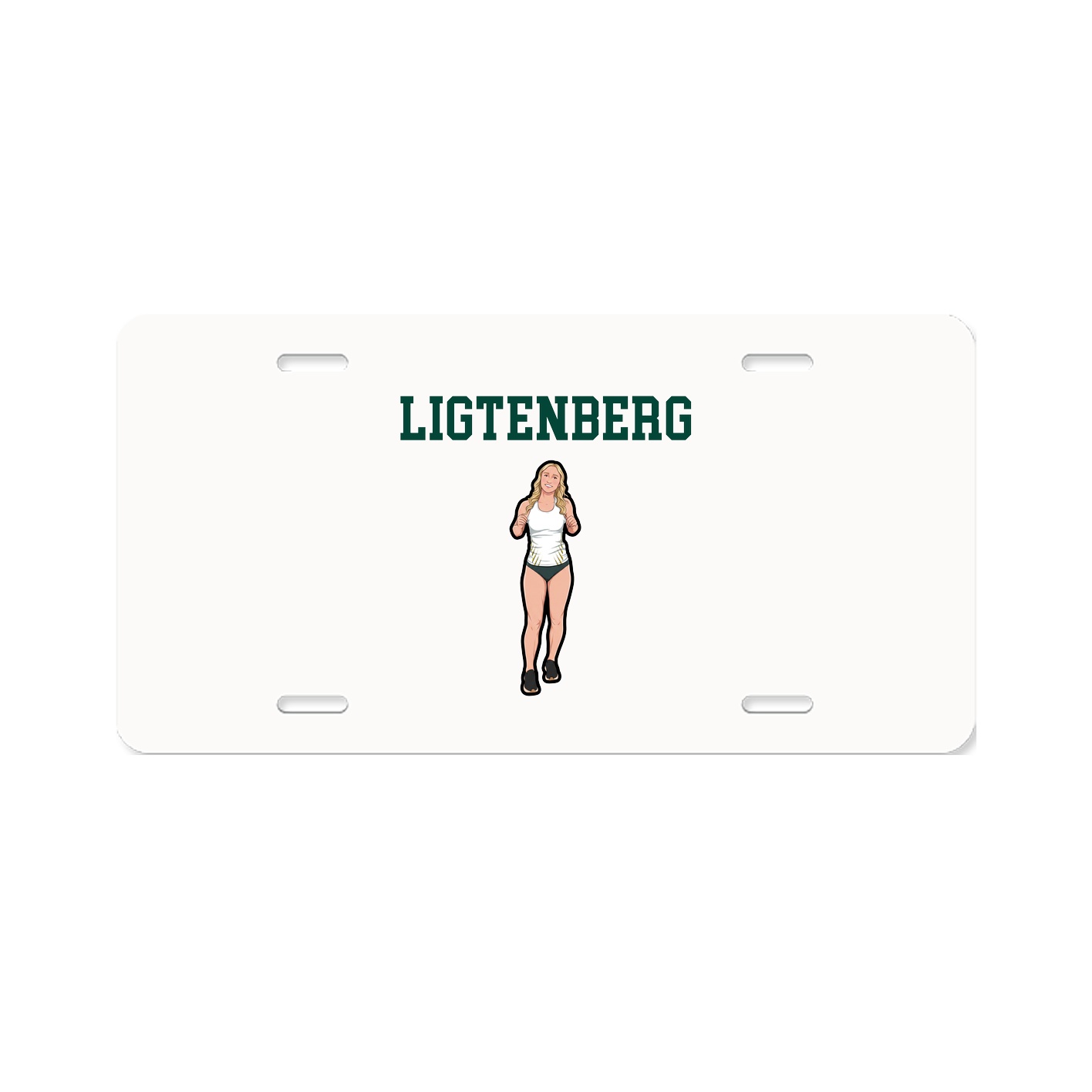 License Plate — Shirsey in Classic