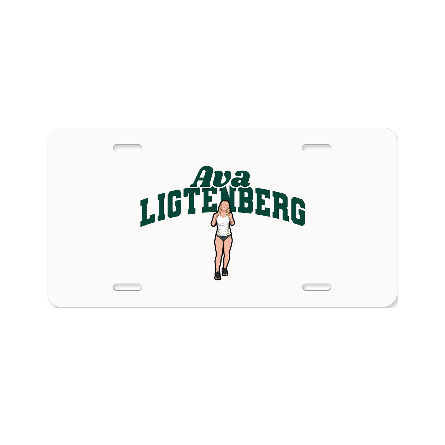 License Plate — Signature Arch in Classic