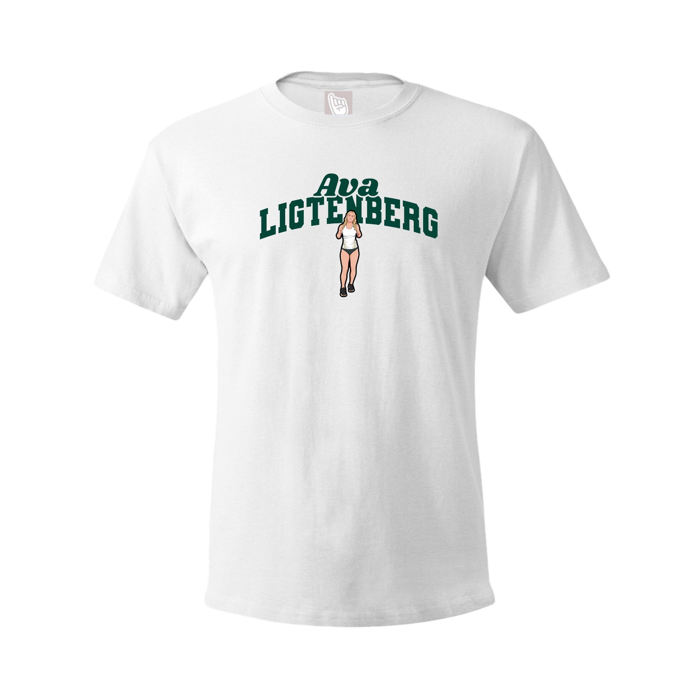 Tee — Signature Arch in White