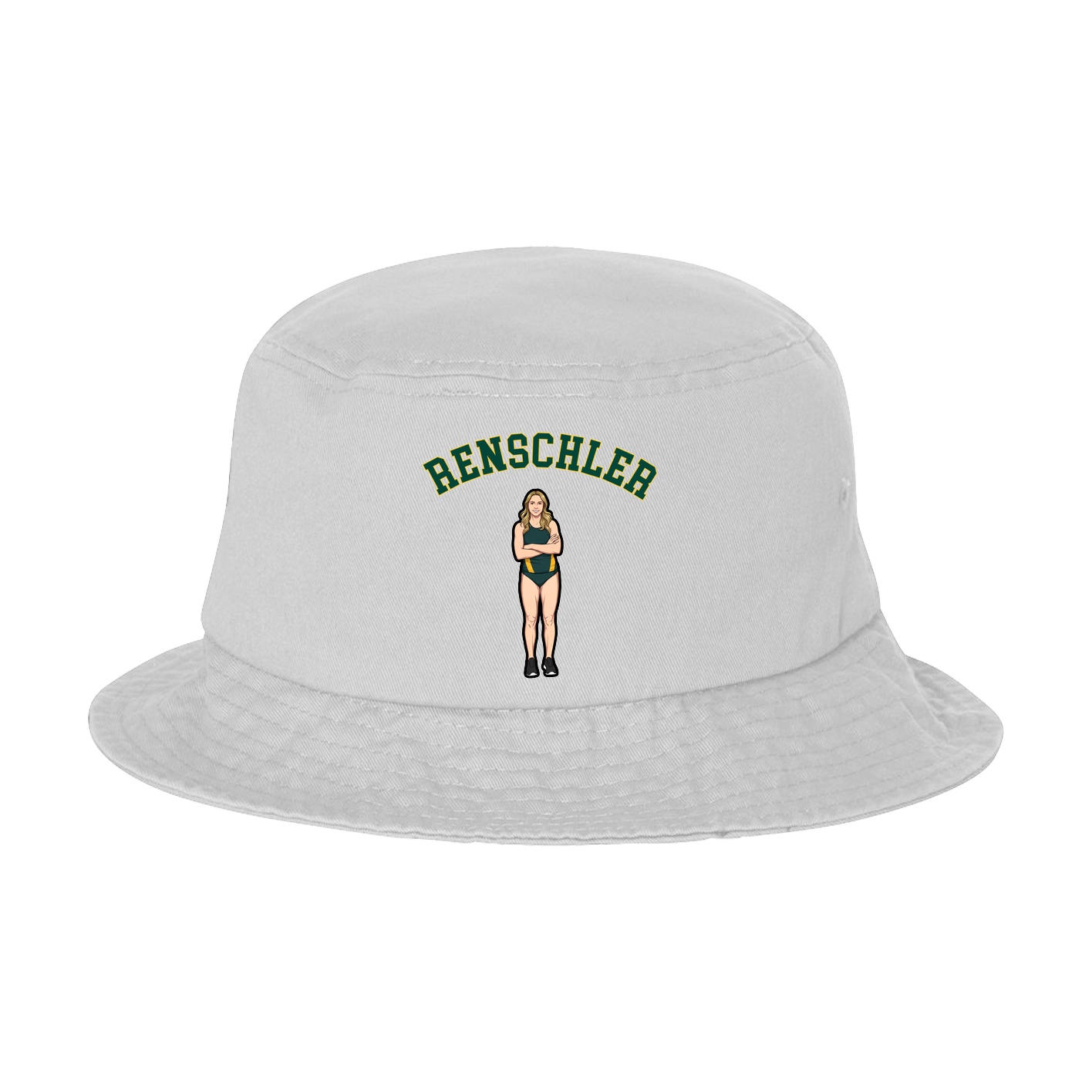 Bucket Cap — Shirsey Arch in White