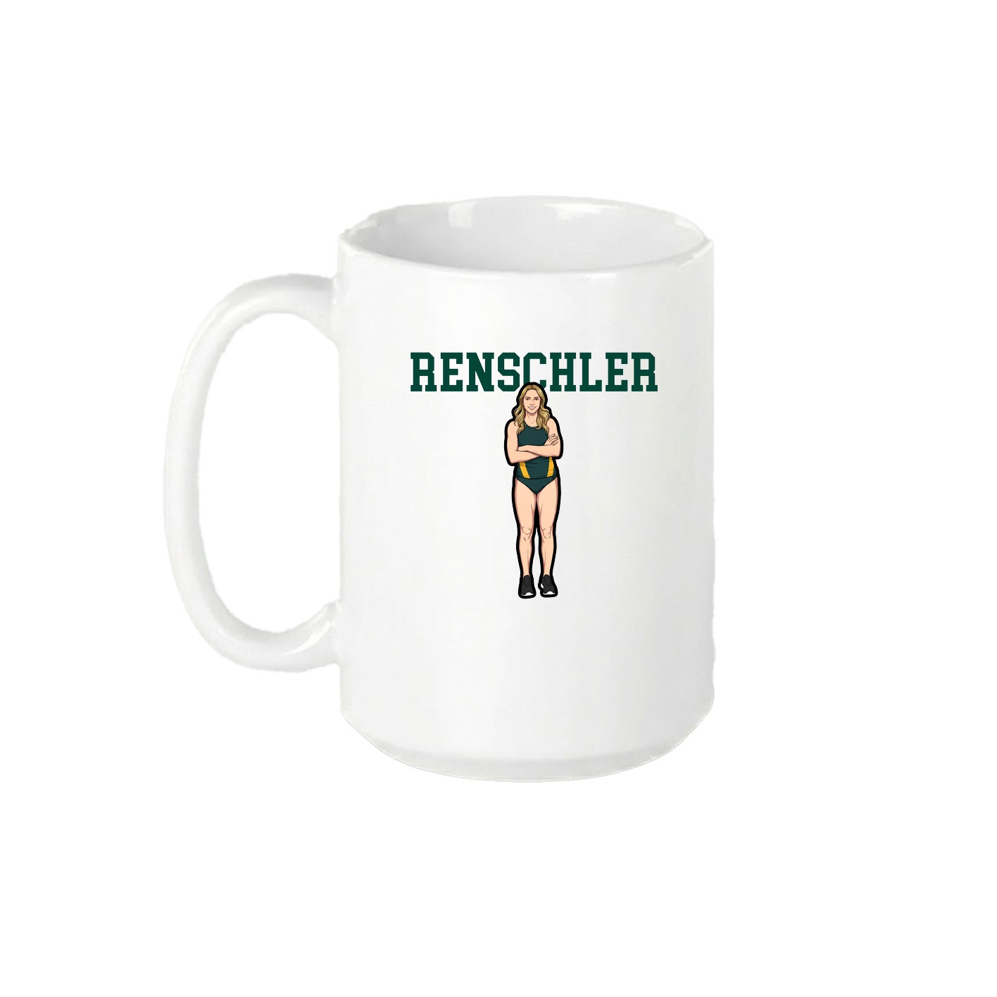 15oz Coffee Mug — Shirsey in White