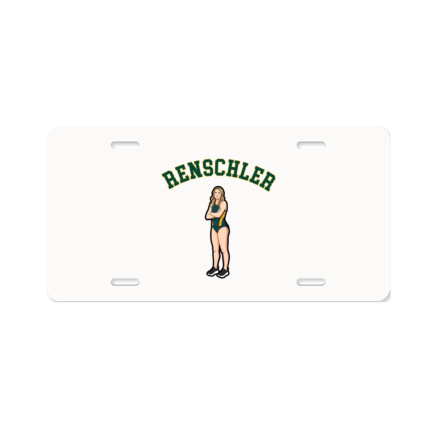 License Plate — Shirsey Arch in Classic