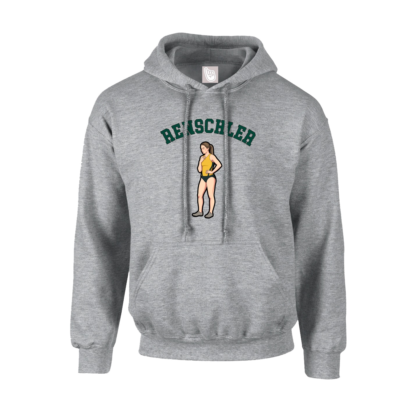 Youth Hoodie — Shirsey Arch in Grey
