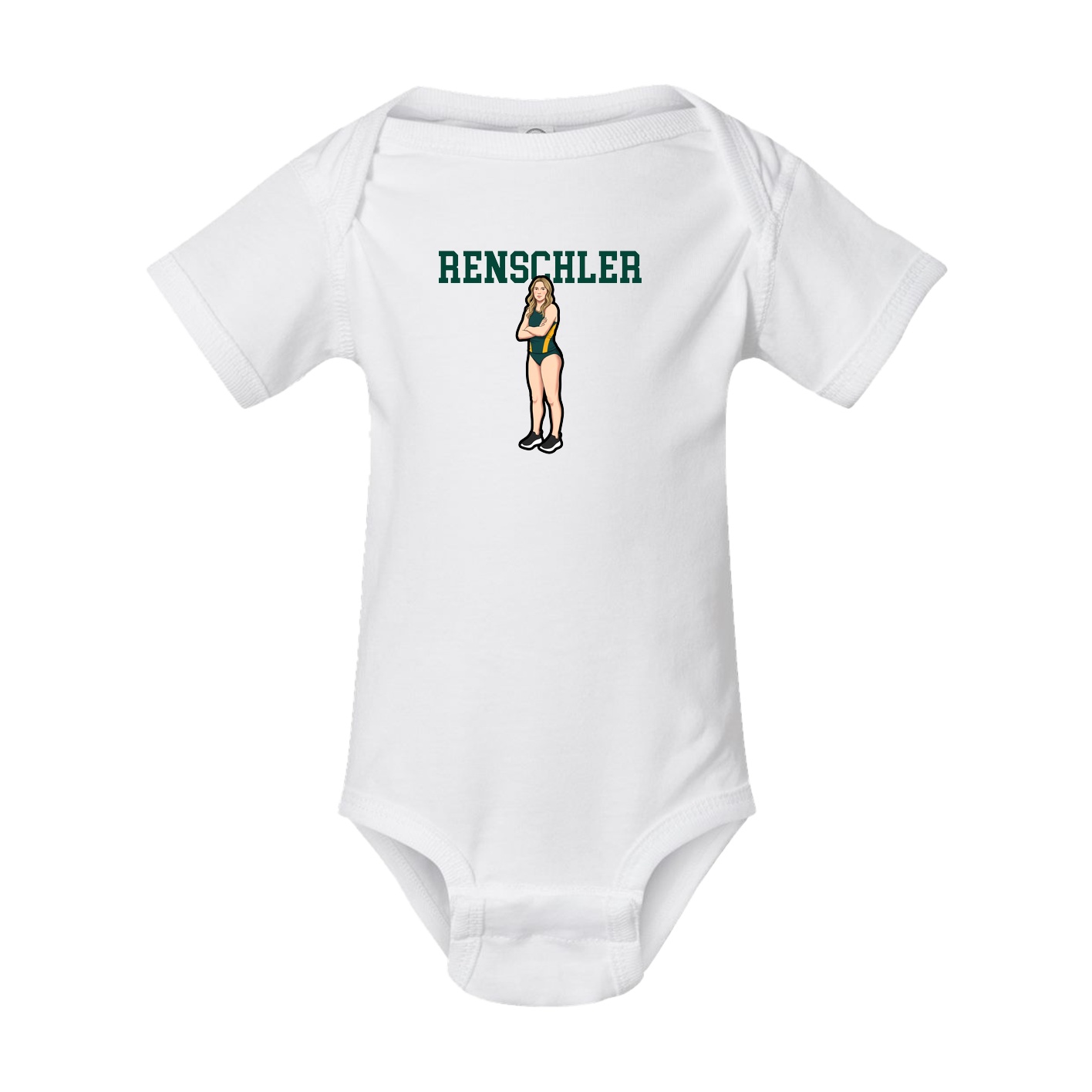 Baby Onesie — Shirsey in White