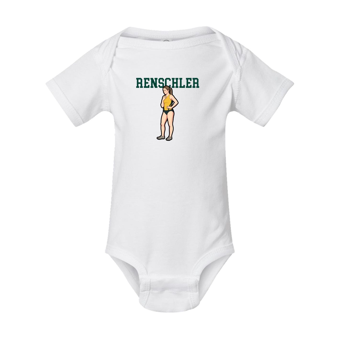 Baby Onesie — Shirsey in White