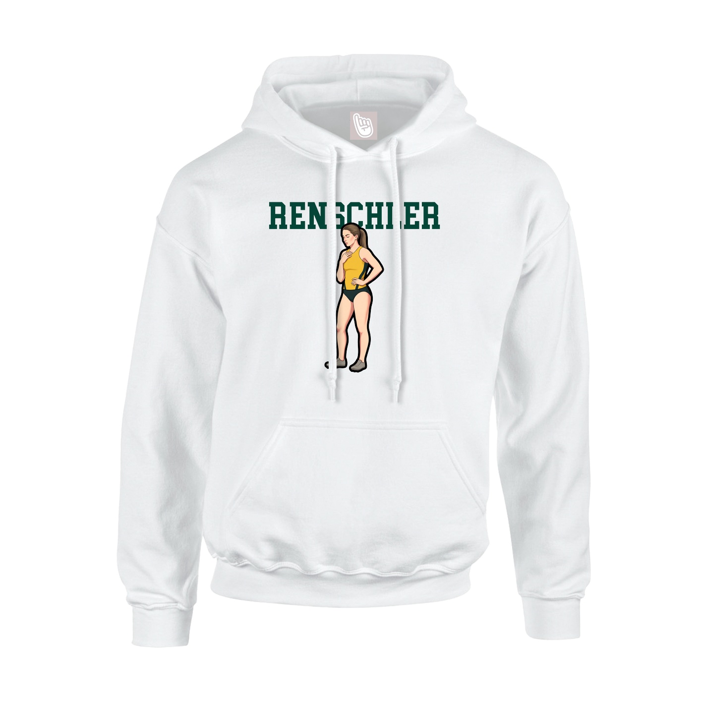 Youth Hoodie — Shirsey in White