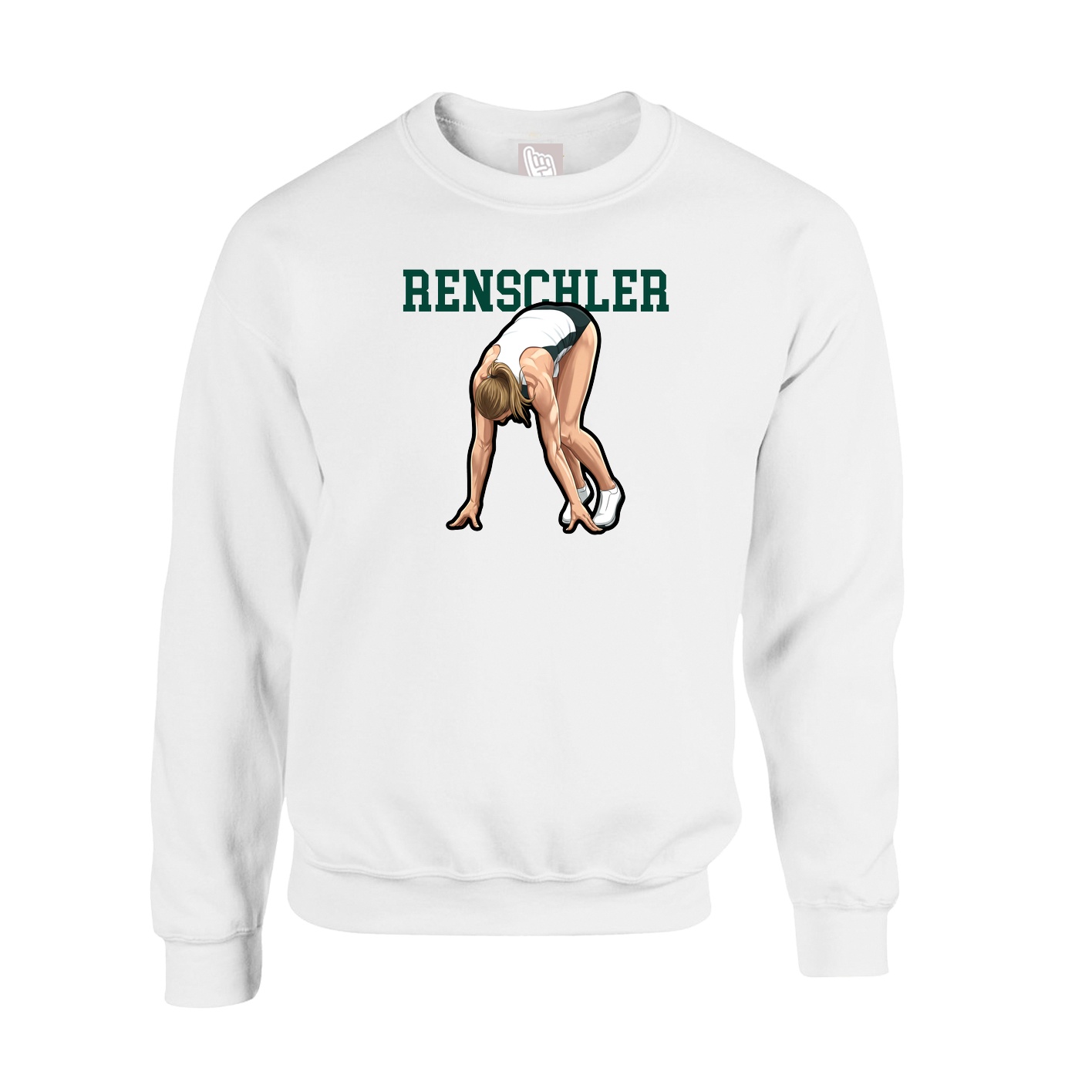 Fleece Crew — Shirsey in White