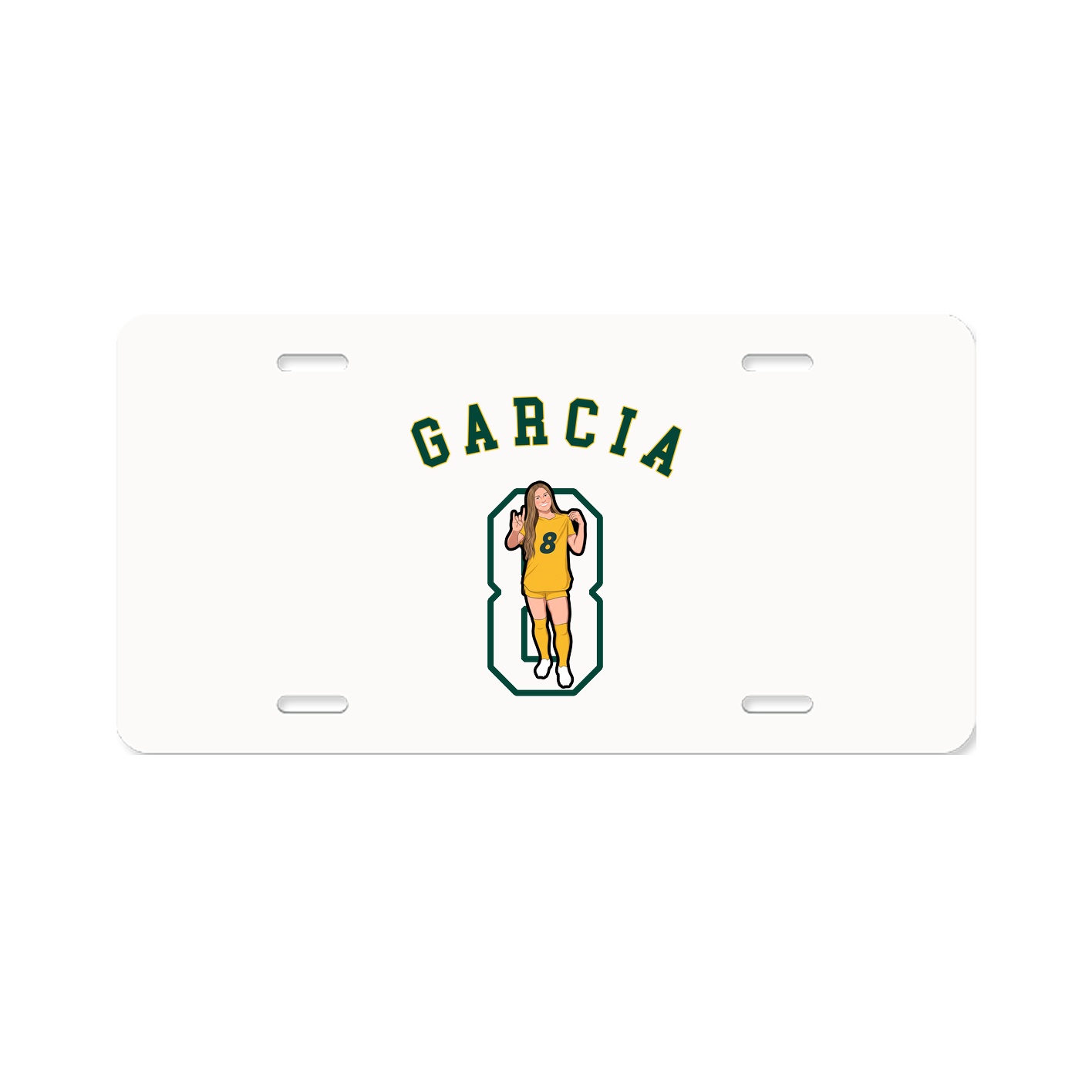 License Plate — Shirsey Arch in Classic