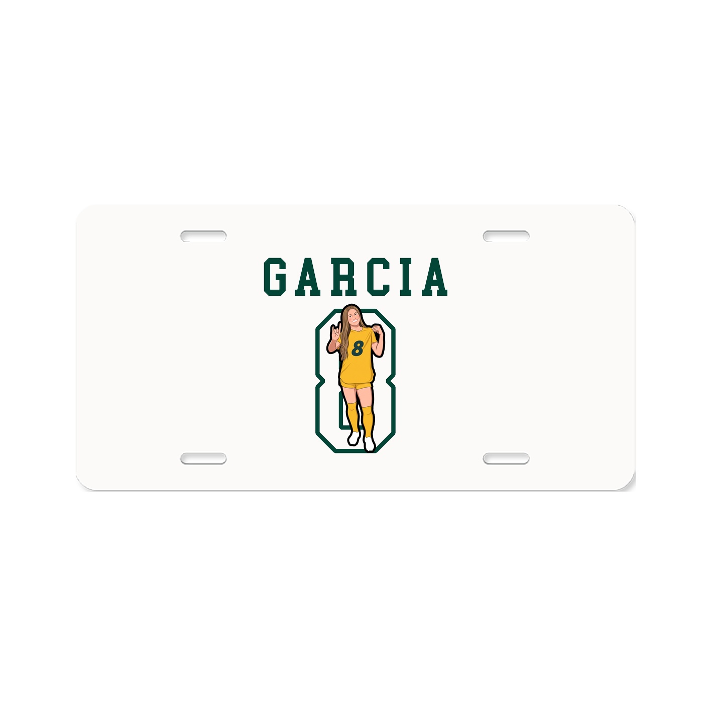 License Plate — Shirsey in Classic