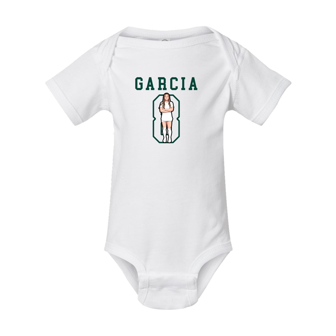 Baby Onesie — Shirsey in White