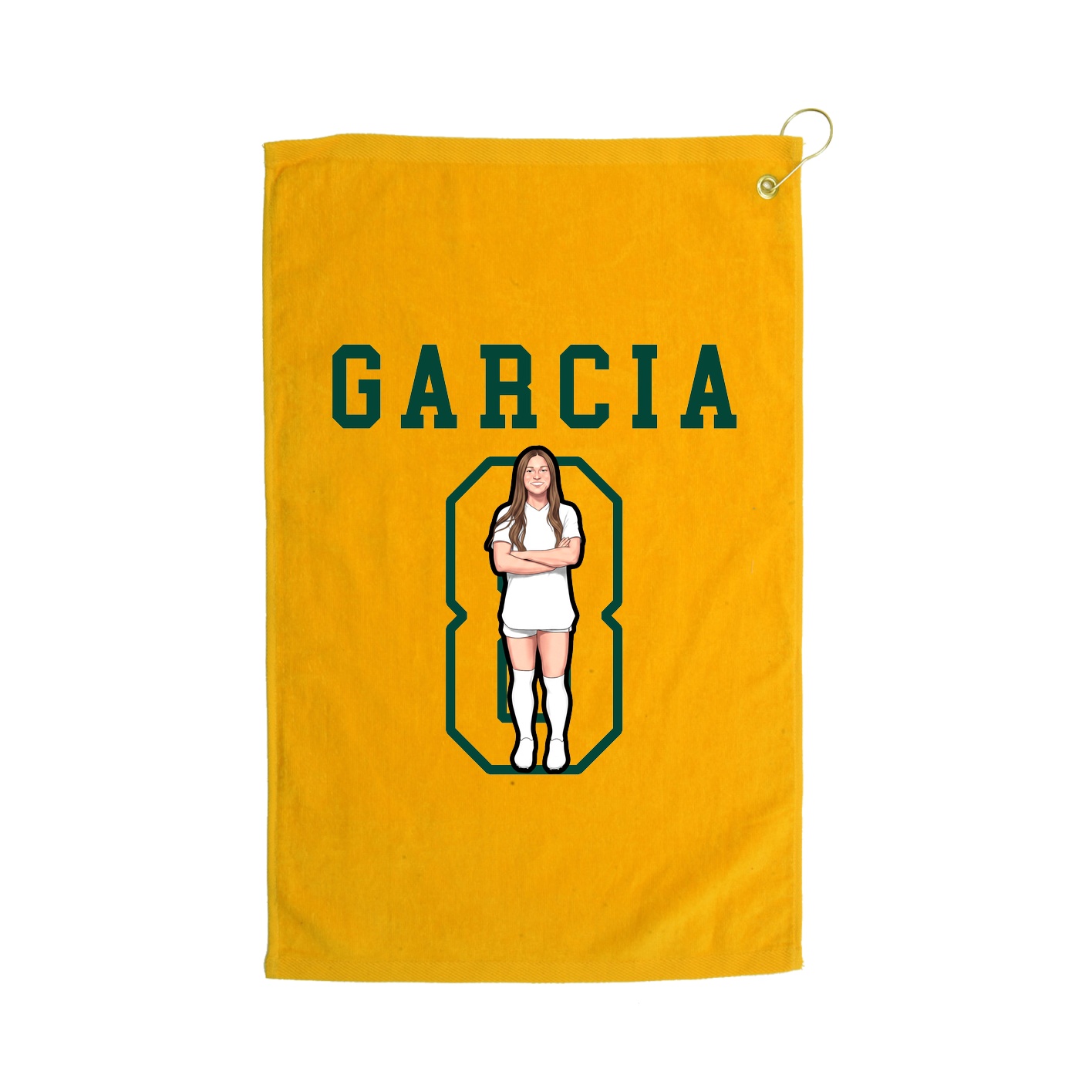 Golf Towel — Shirsey in Gold