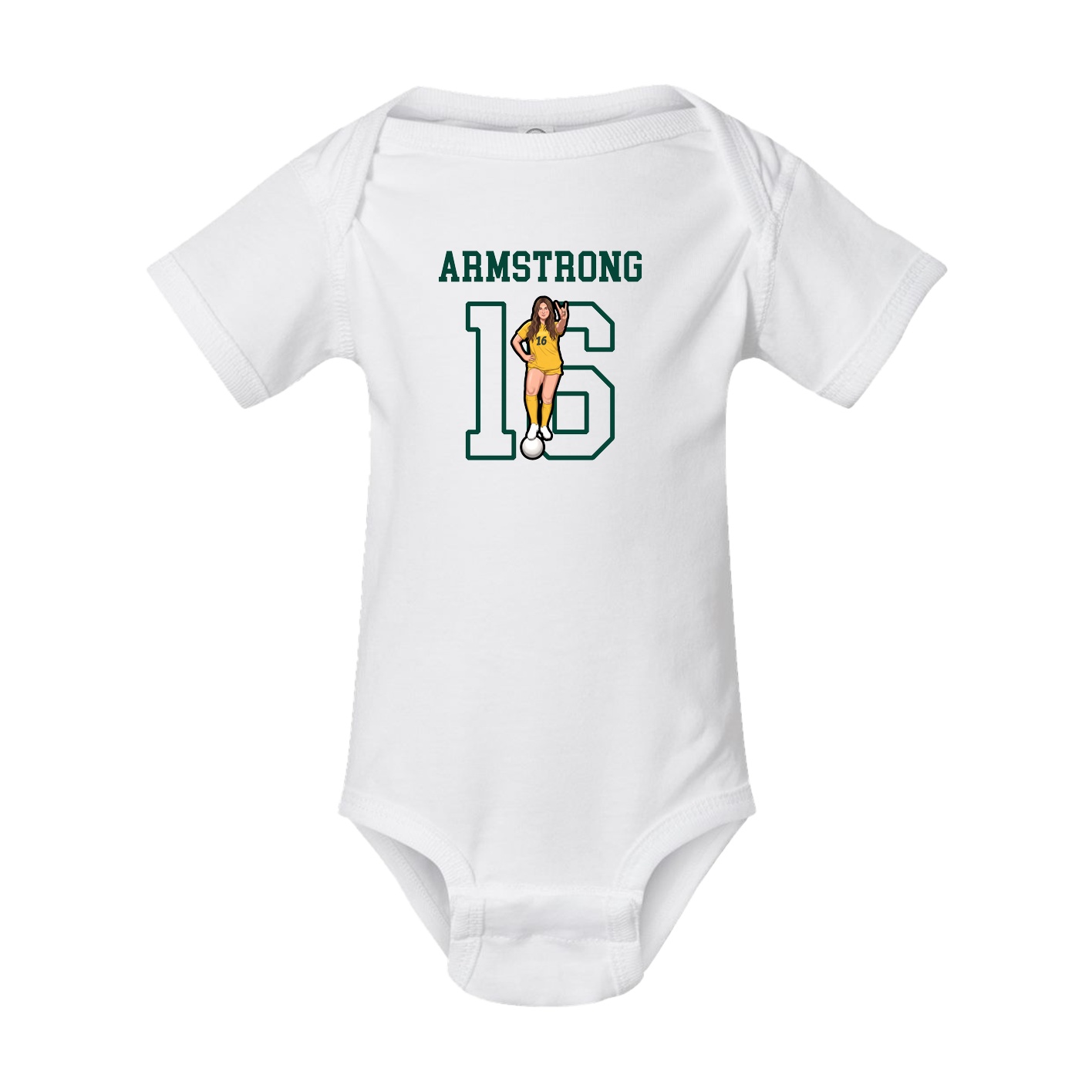 Baby Onesie — Shirsey in White