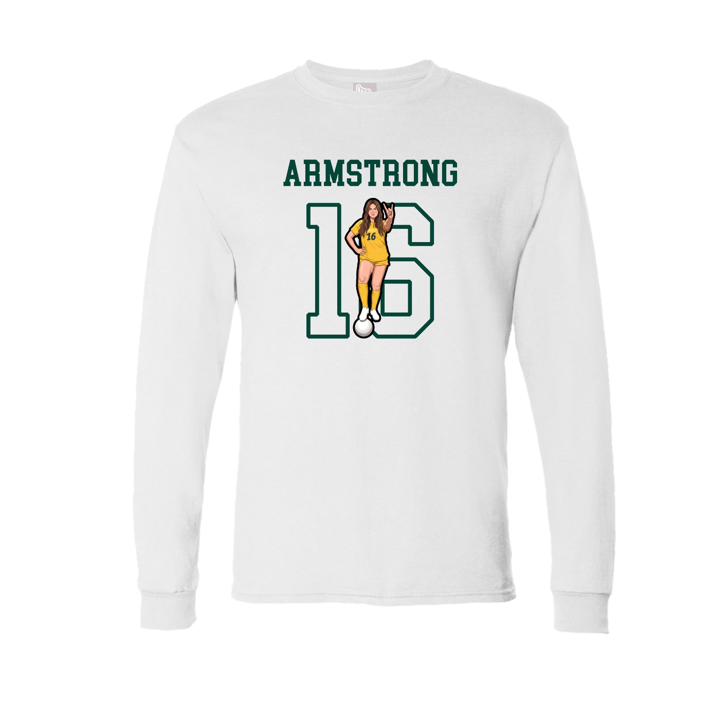 Long Sleeve Tee — Shirsey in White