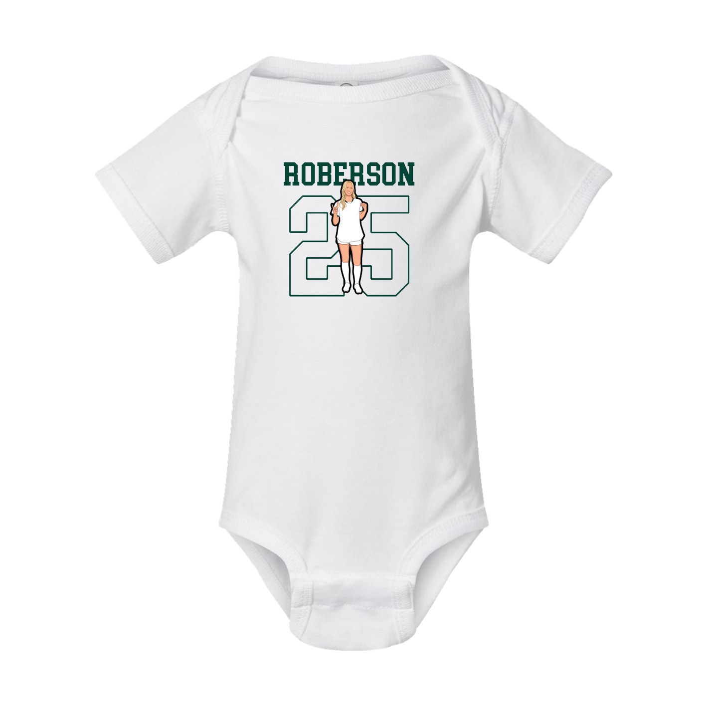 Baby Onesie — Shirsey in White