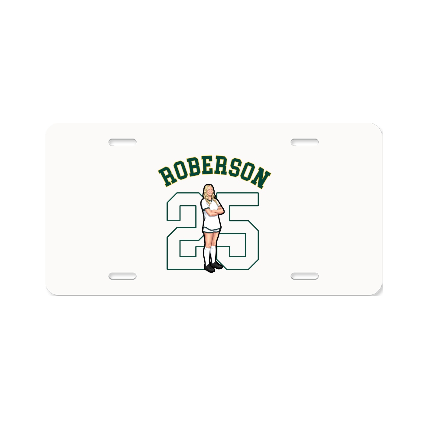 License Plate — Shirsey Arch in Classic