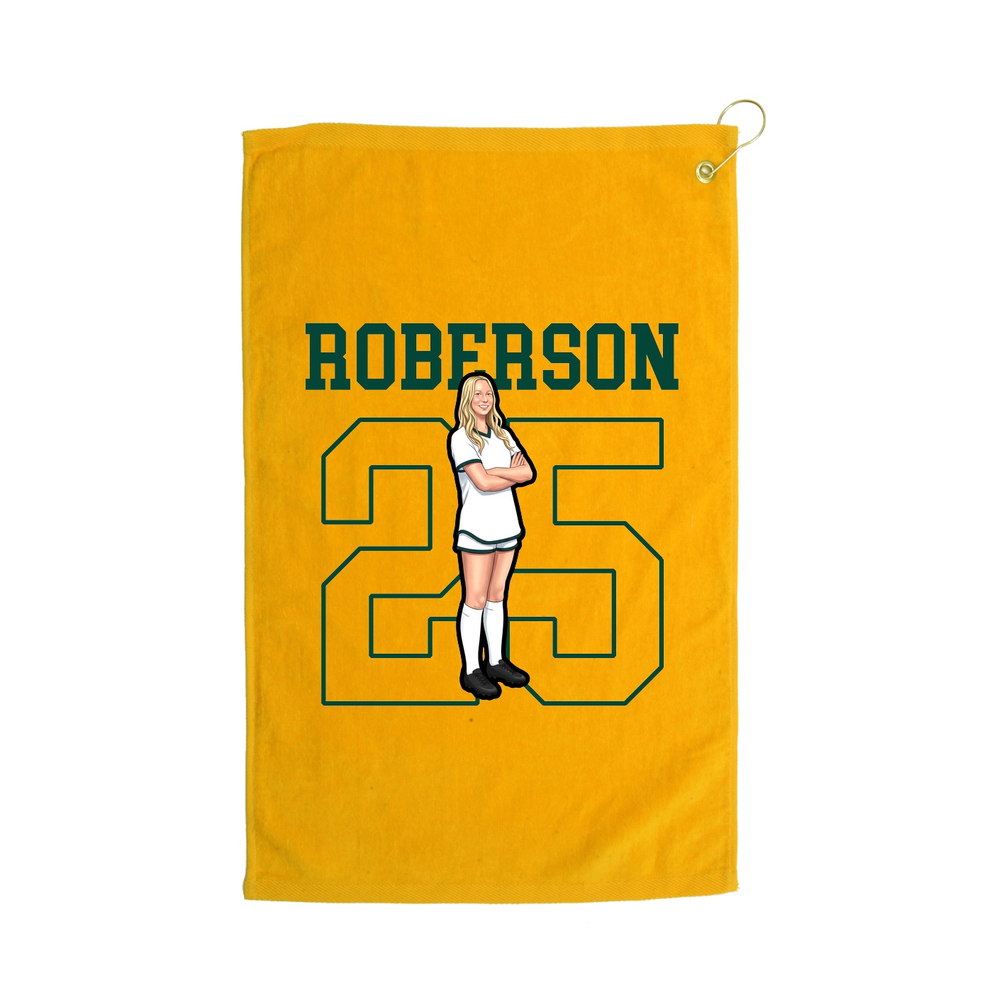 Terry Velour Golf Towel