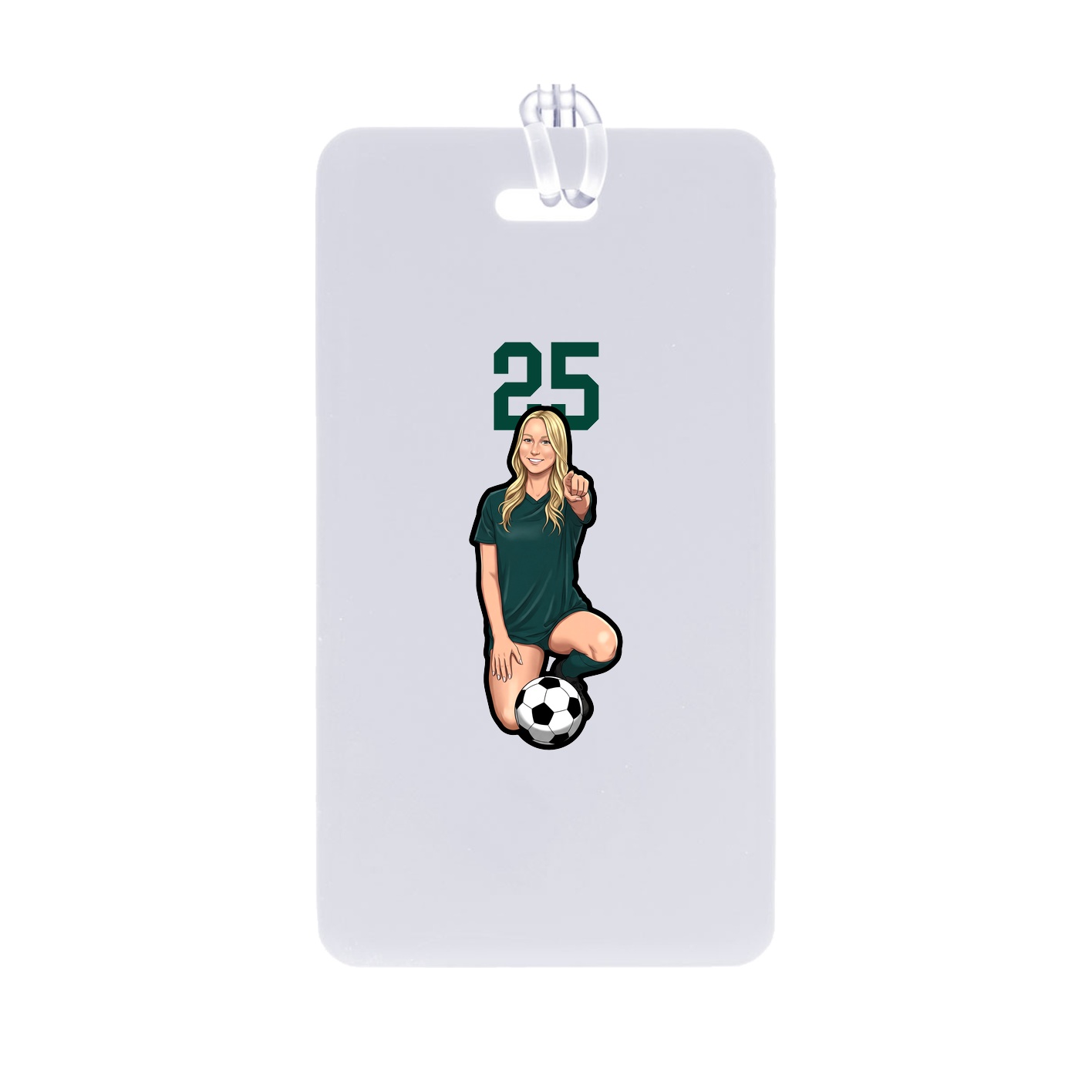 Bag Tag — Number Top in Classic