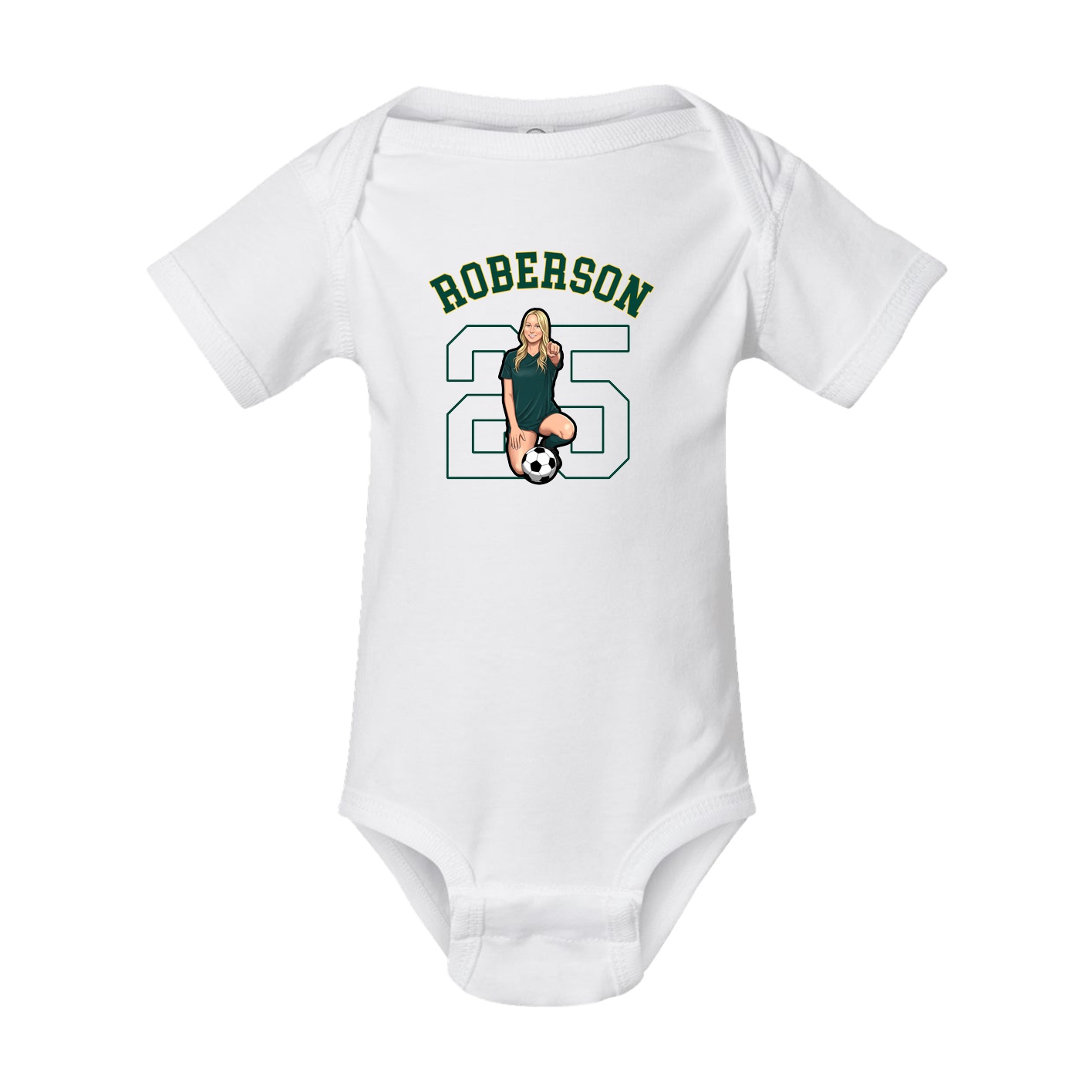 Baby Onesie — Shirsey Arch in White