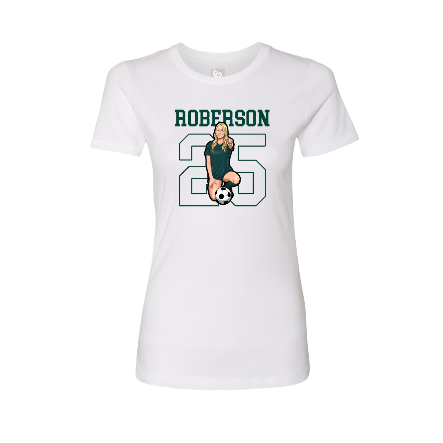 Fitted Women's Tee — Shirsey in White
