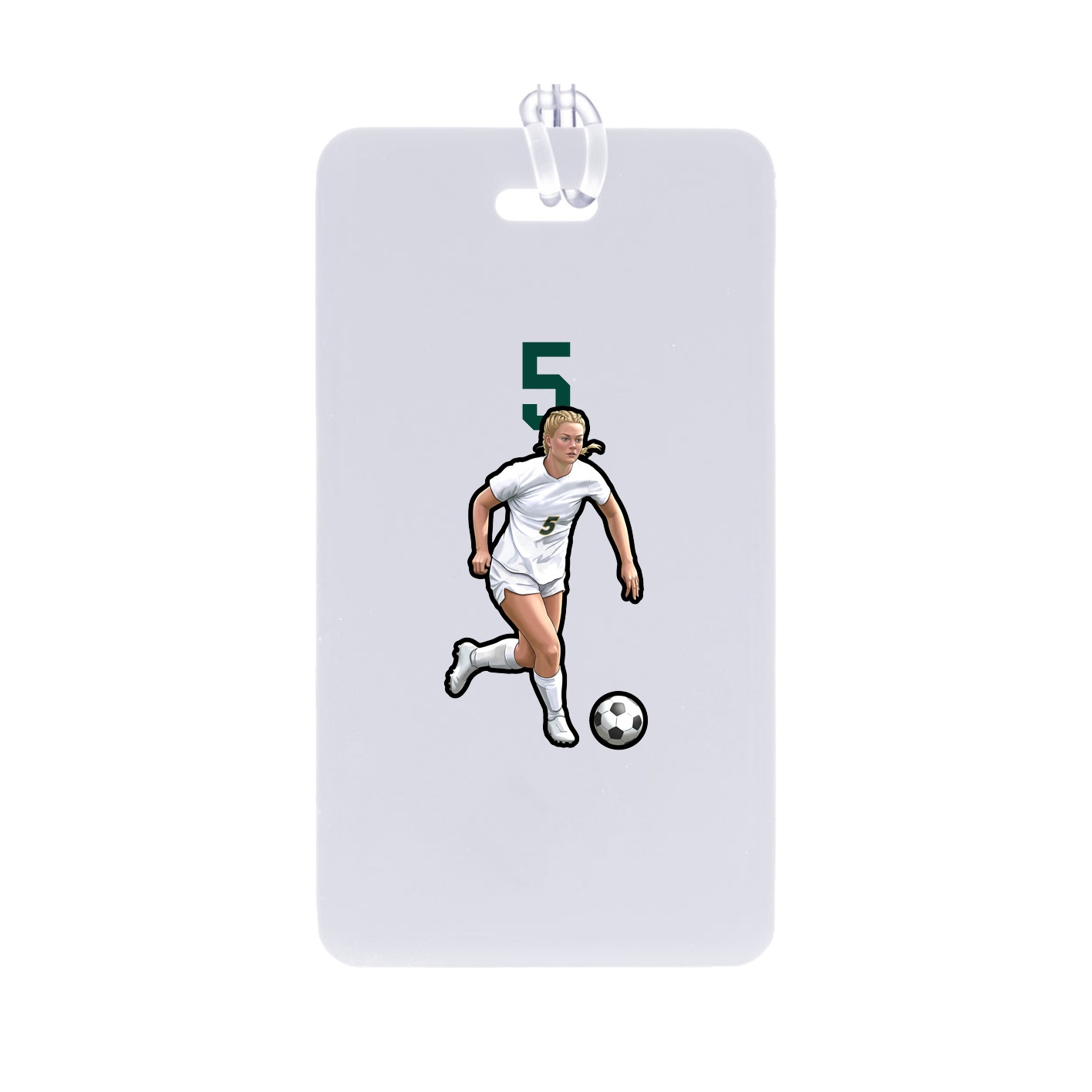 Bag Tag — Number Top in Classic