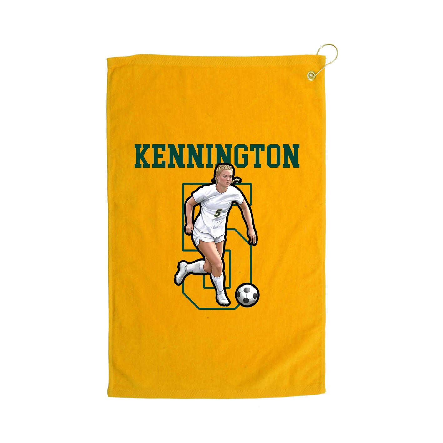 Golf Towel — Shirsey in Gold