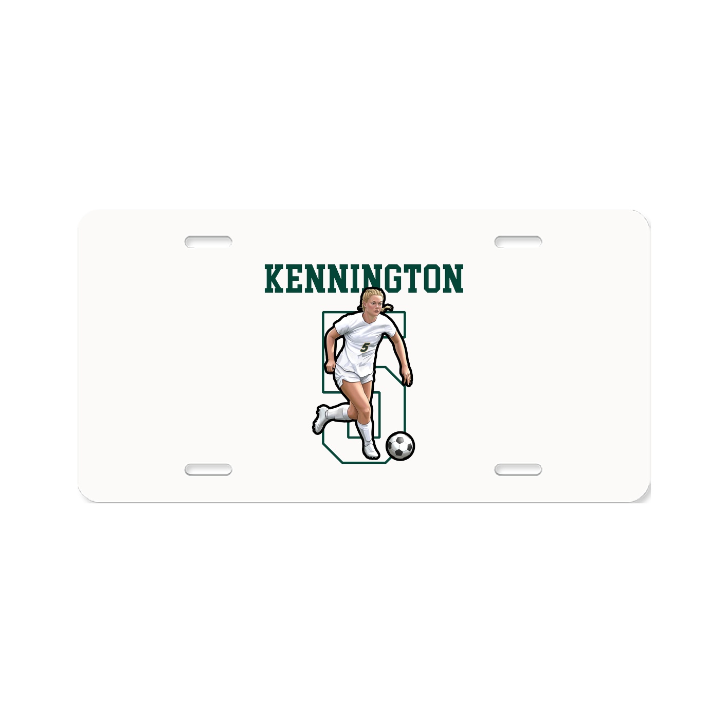 License Plate — Shirsey in Classic