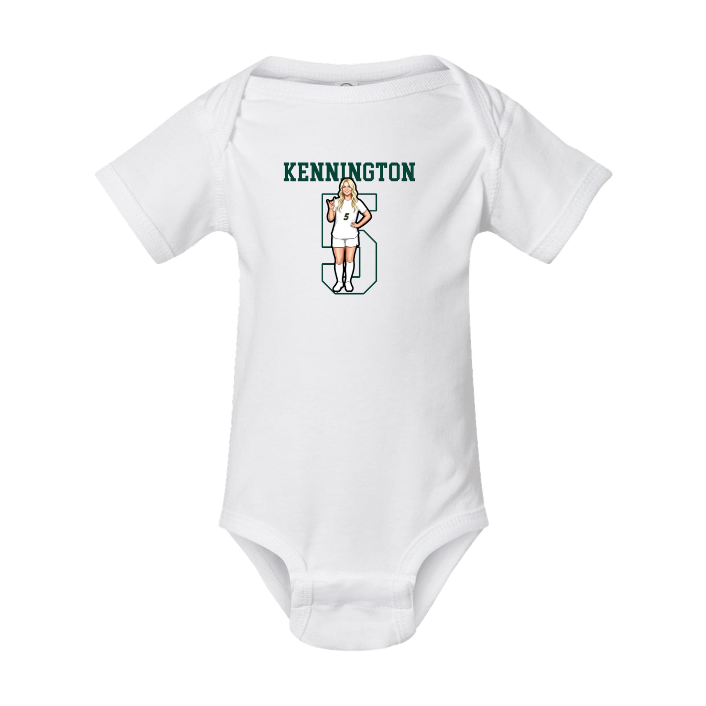 Baby Onesie — Shirsey in White
