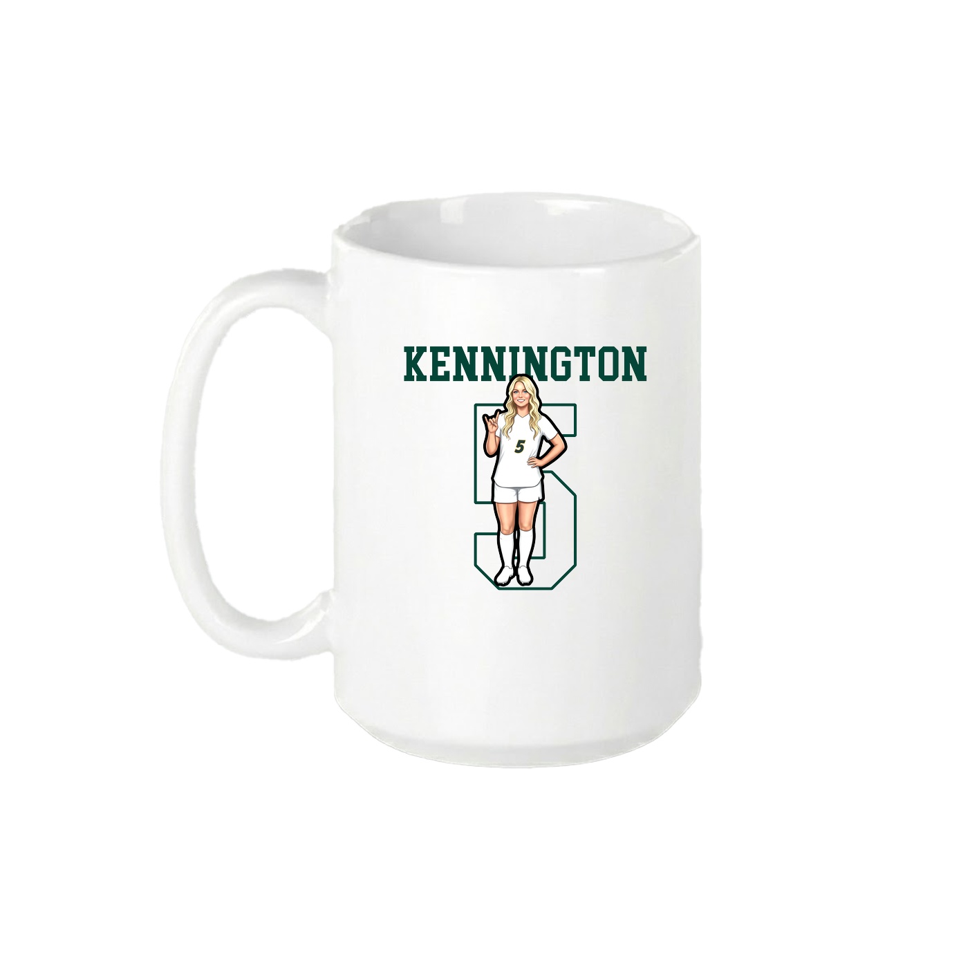 15oz Coffee Mug — Shirsey in White