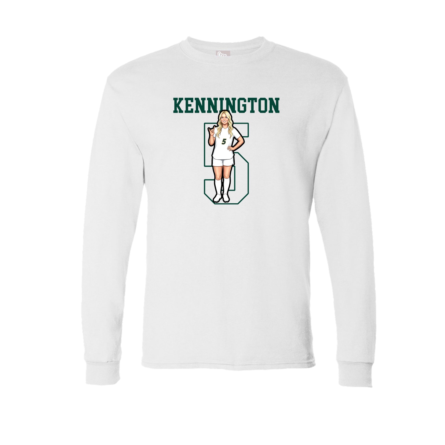 Long Sleeve Tee — Shirsey in White