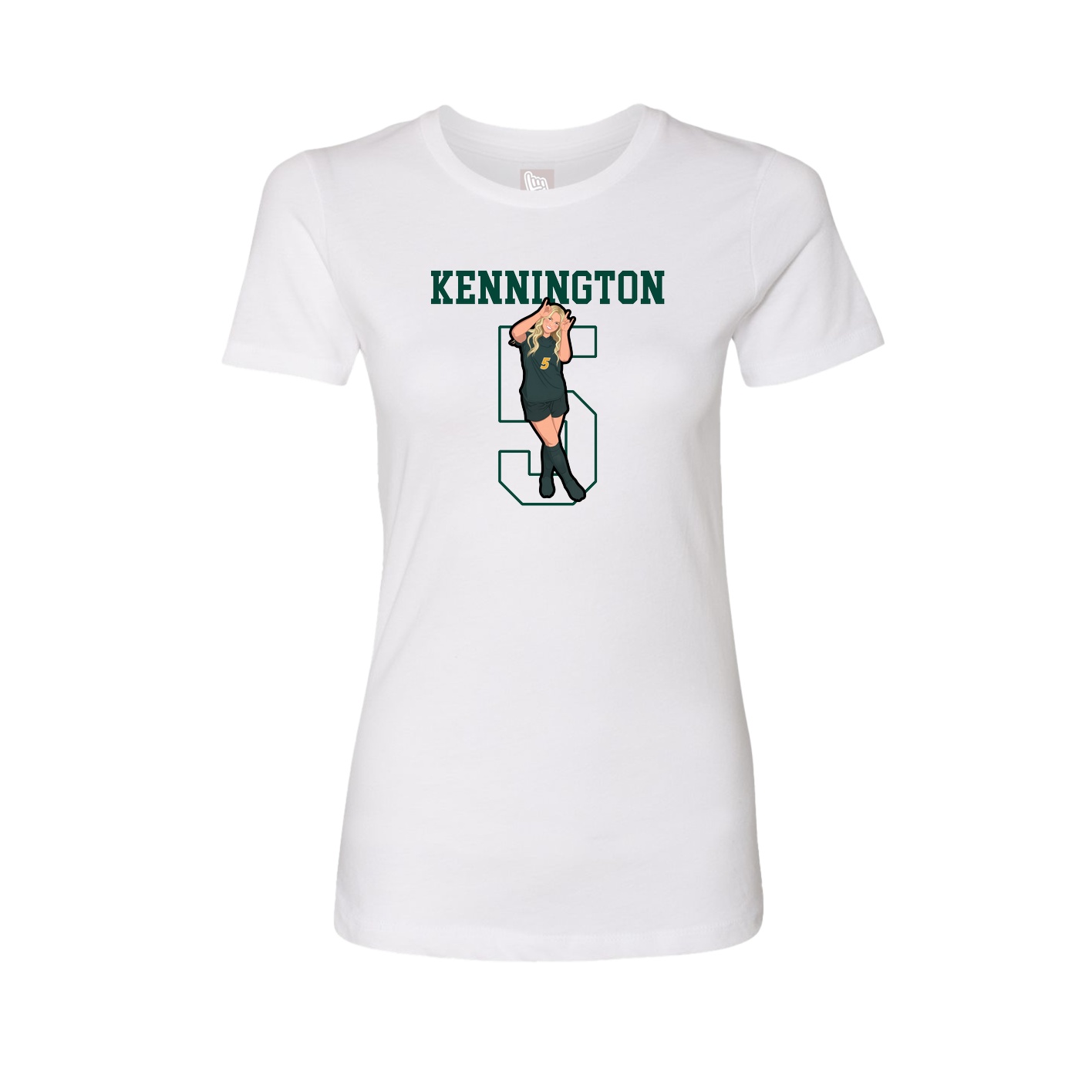 Fitted Women's Tee — Shirsey in White