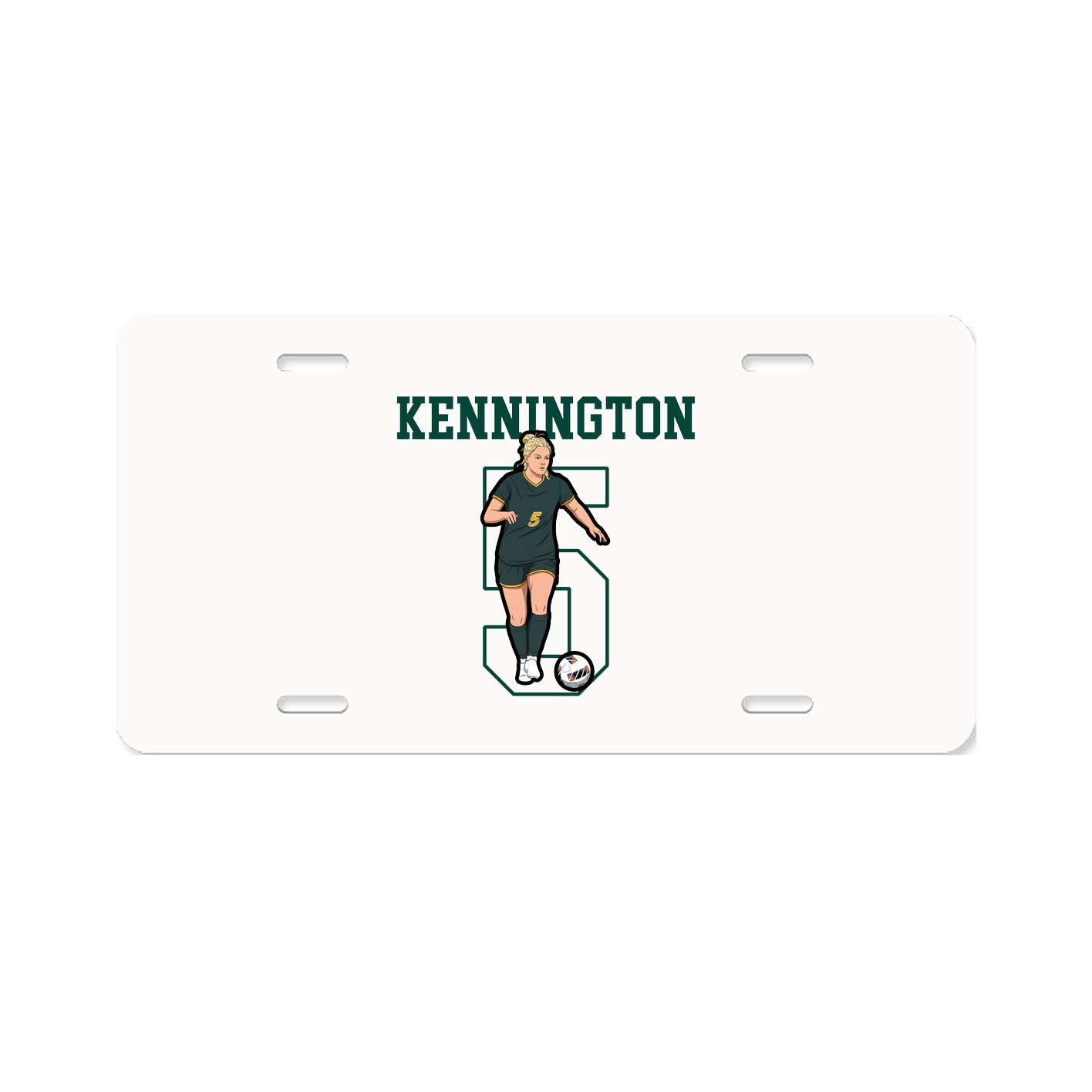 License Plate — Shirsey in Classic