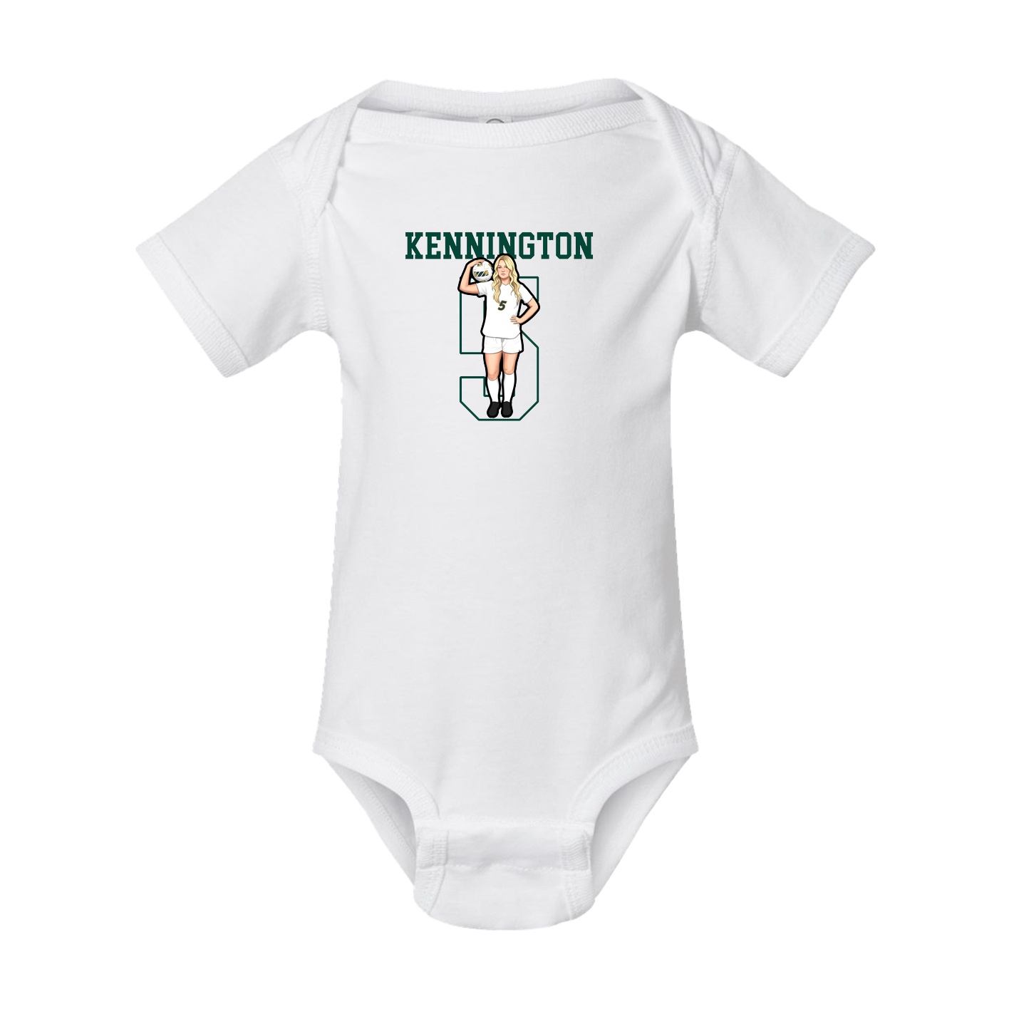 Baby Onesie — Shirsey in White