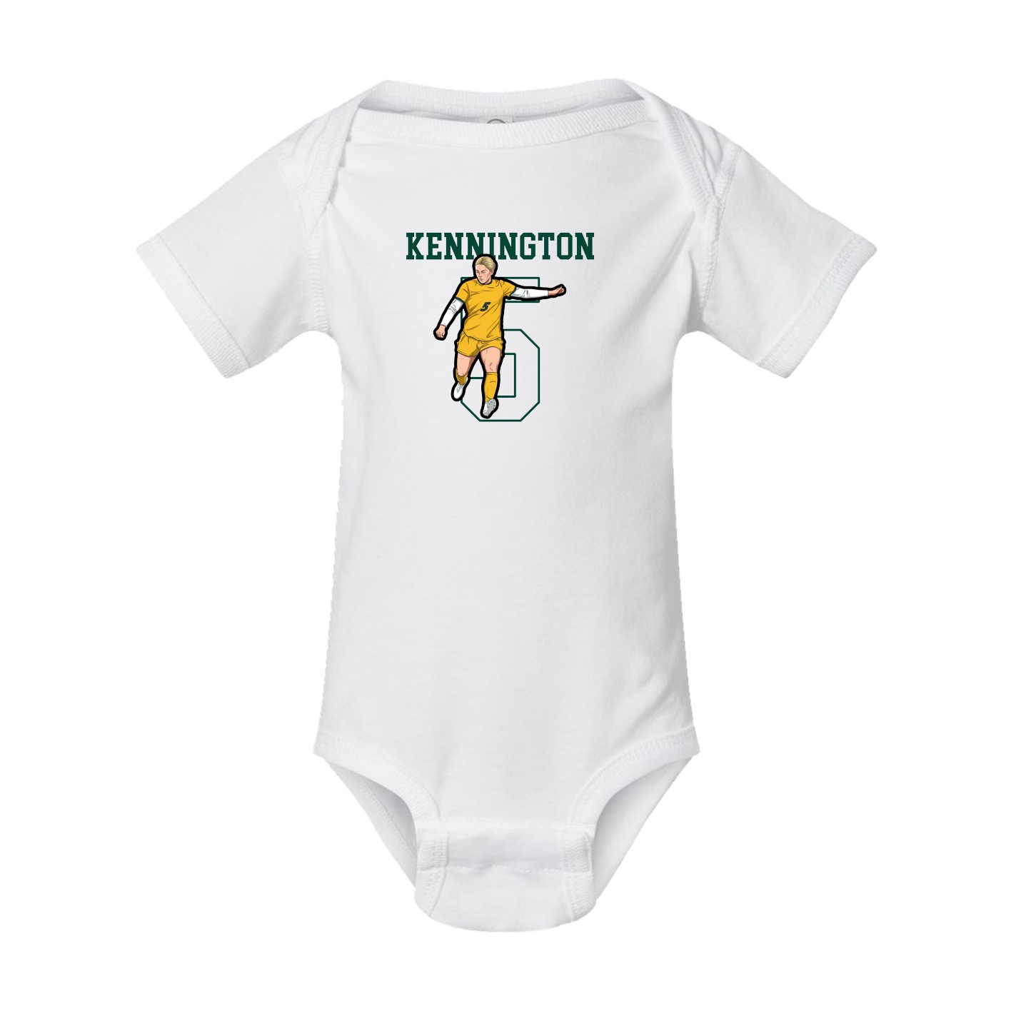 Baby Onesie — Shirsey in White
