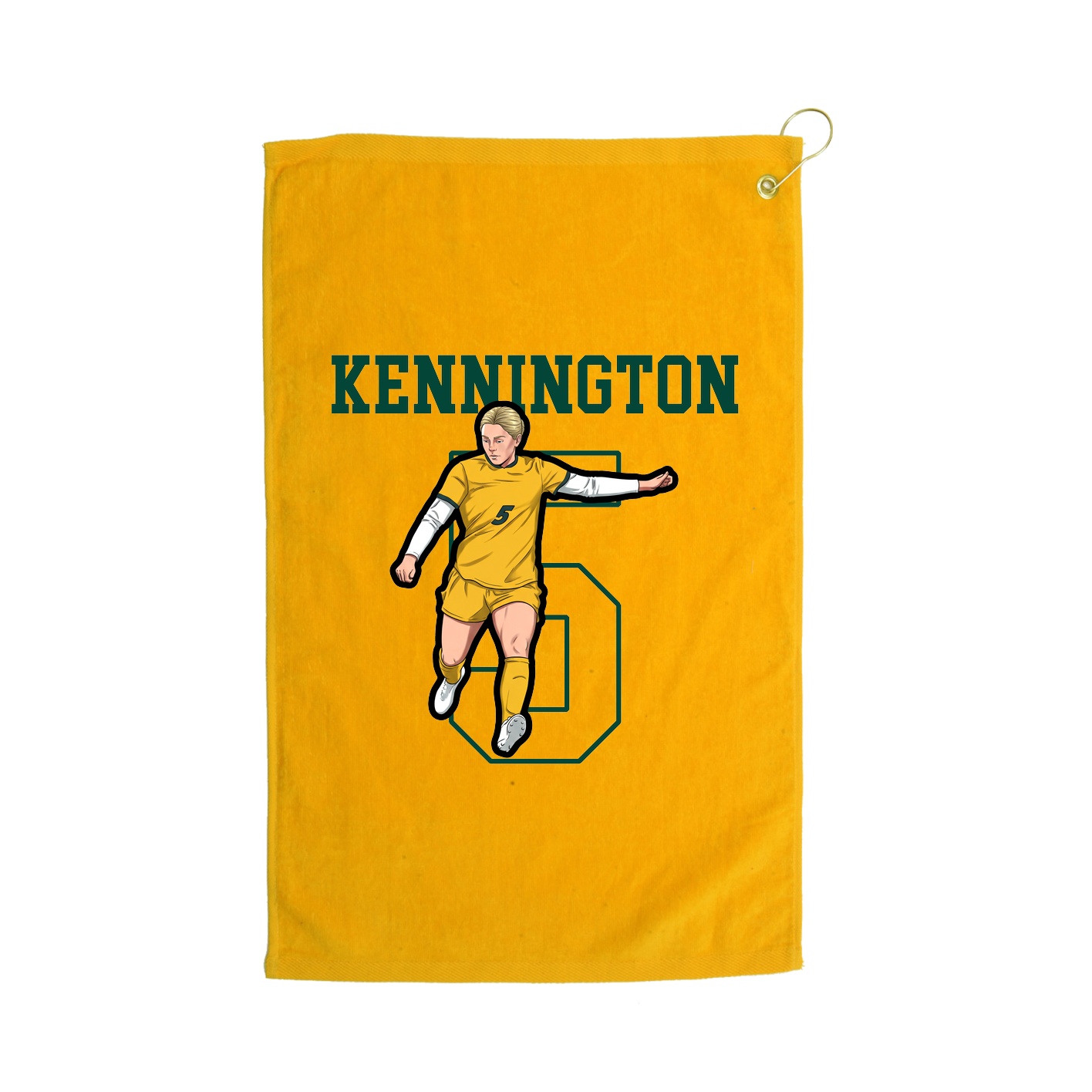 Golf Towel — Shirsey in Gold