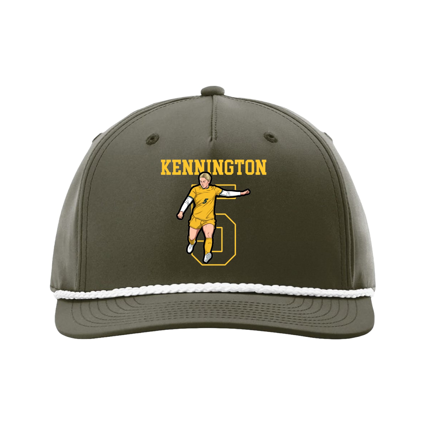 Five-Panel Classic Rope Cap — Shirsey in Green