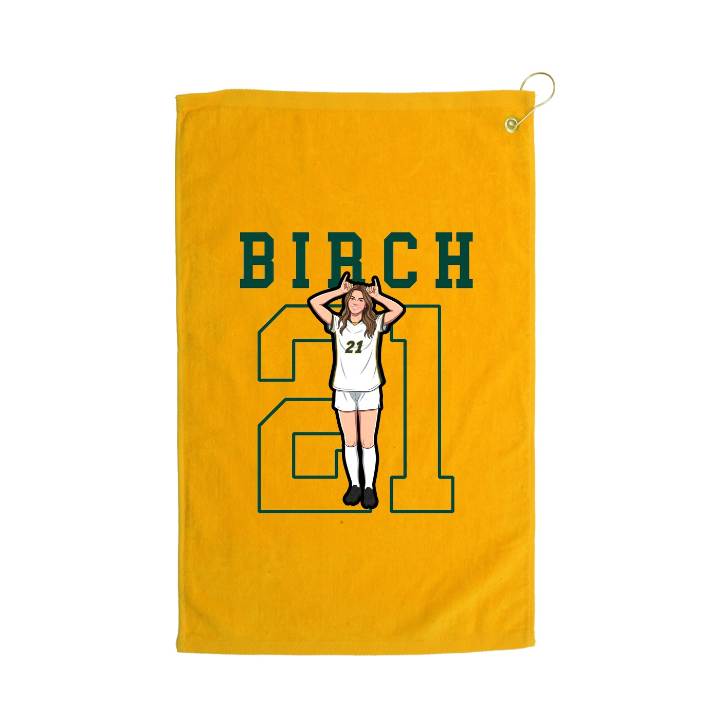Terry Velour Golf Towel