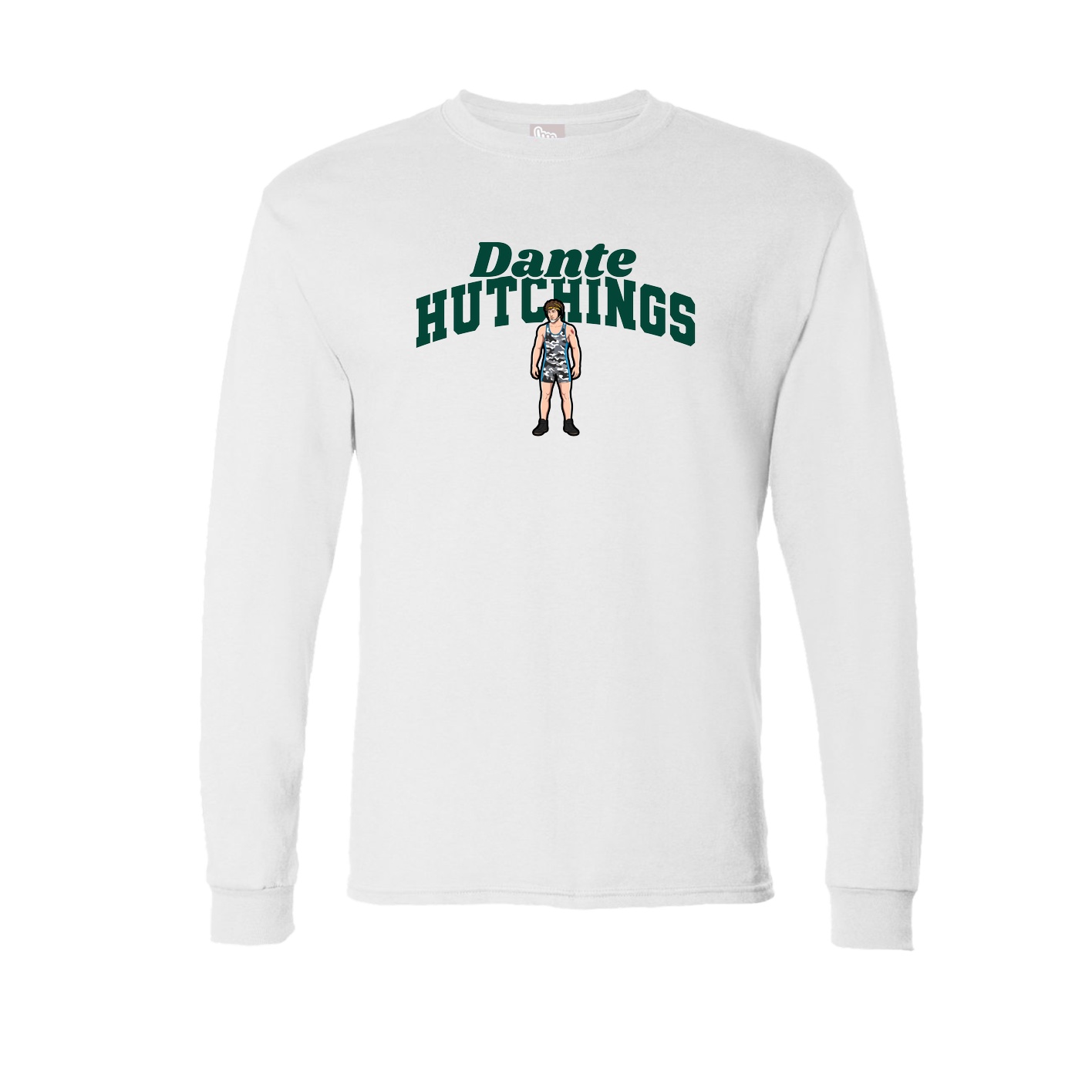 Long Sleeve Tee — Signature Arch in White
