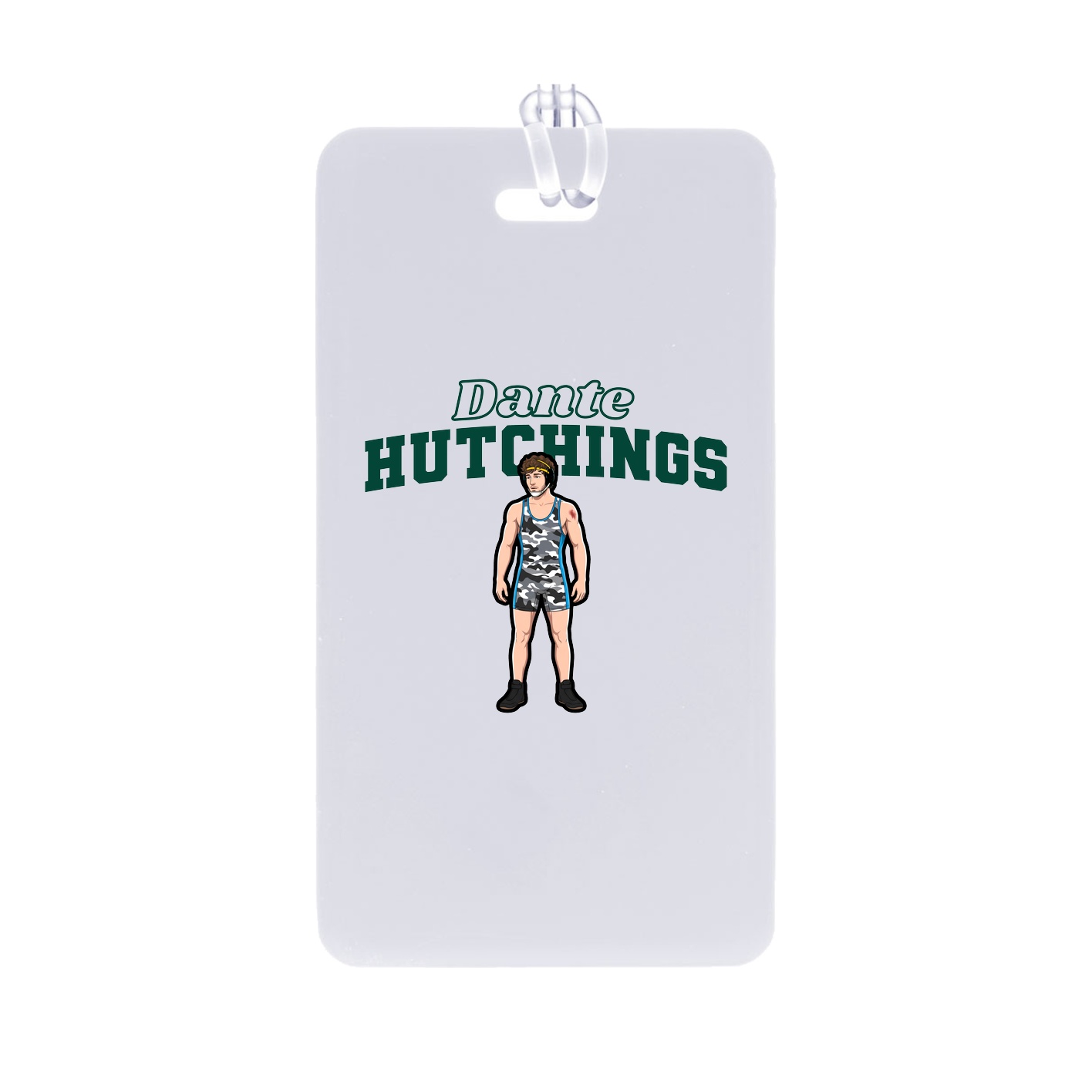 Bag Tag — Name Arch in Classic