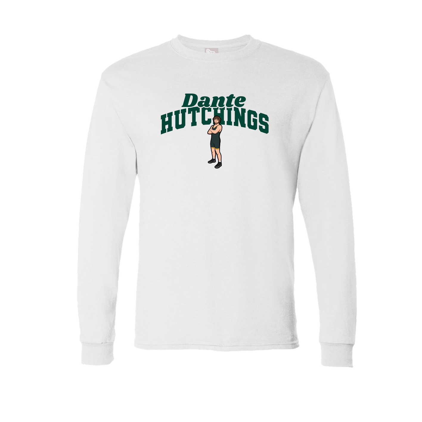 Long Sleeve Tee — Signature Arch in White