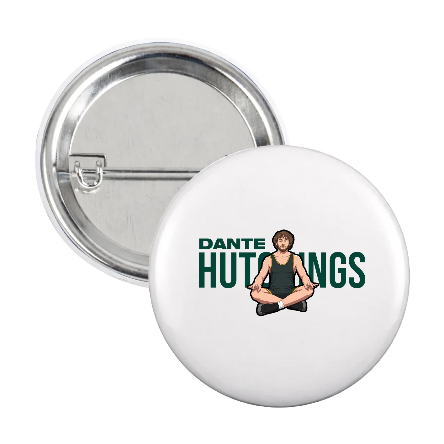 Game Day Button — Player Name in White