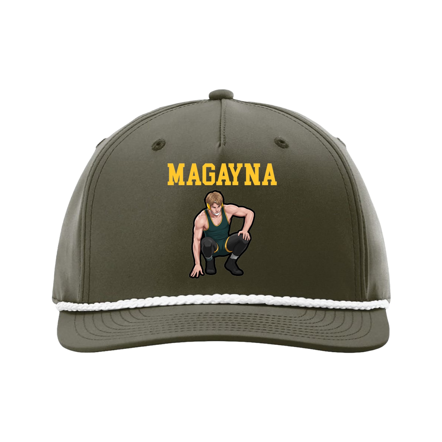 Five-Panel Classic Rope Cap — Shirsey in Green