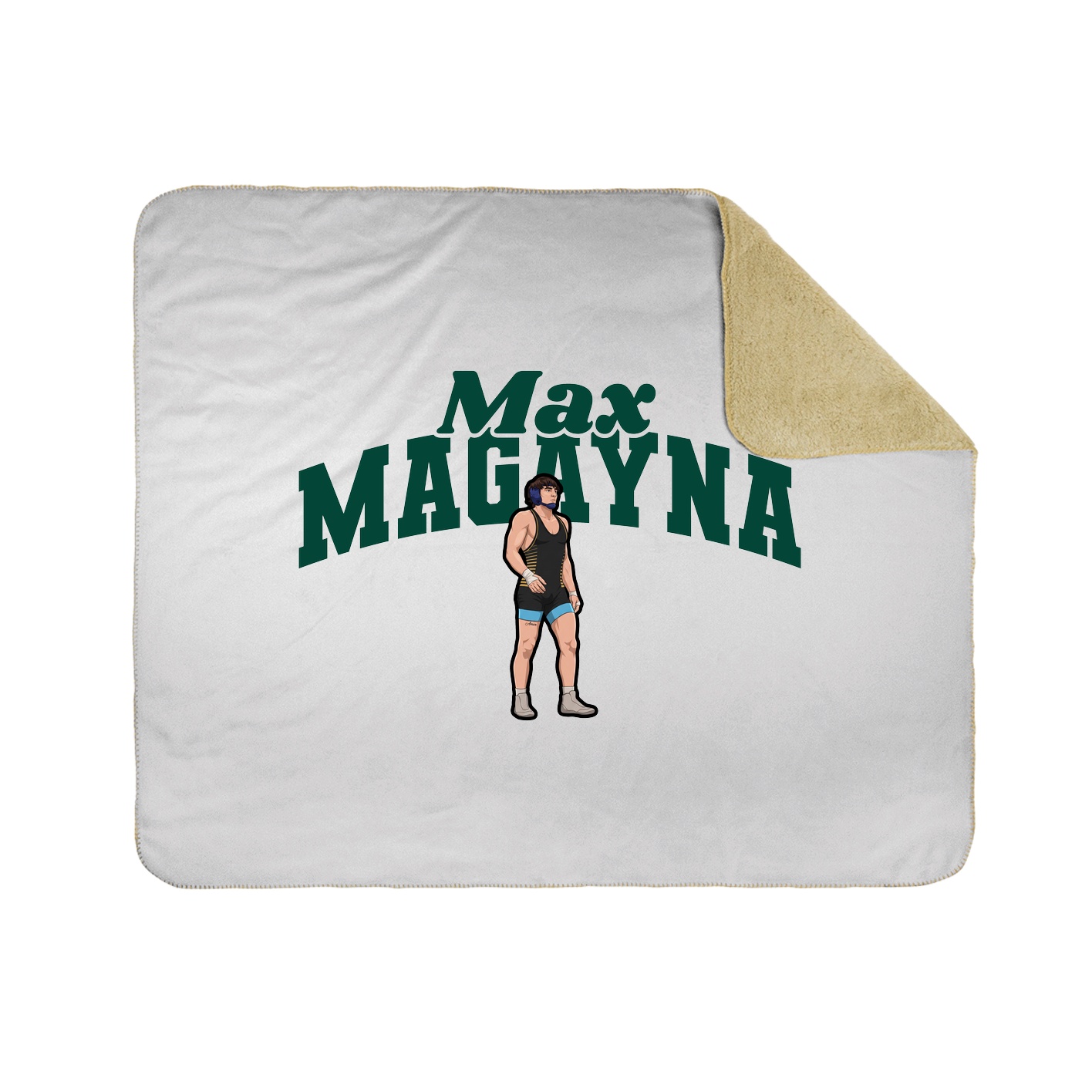 Throw Blanket — Signature Arch in White