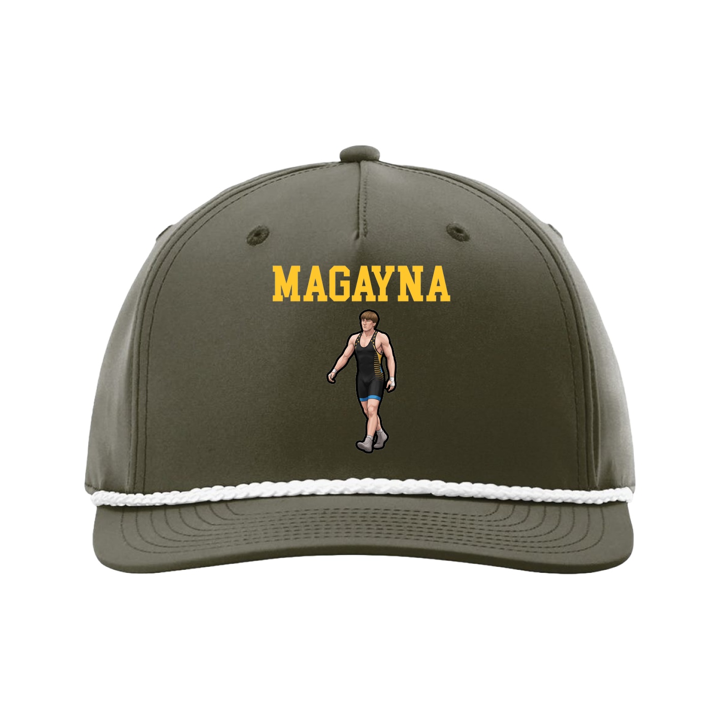 Five-Panel Classic Rope Cap — Shirsey in Green