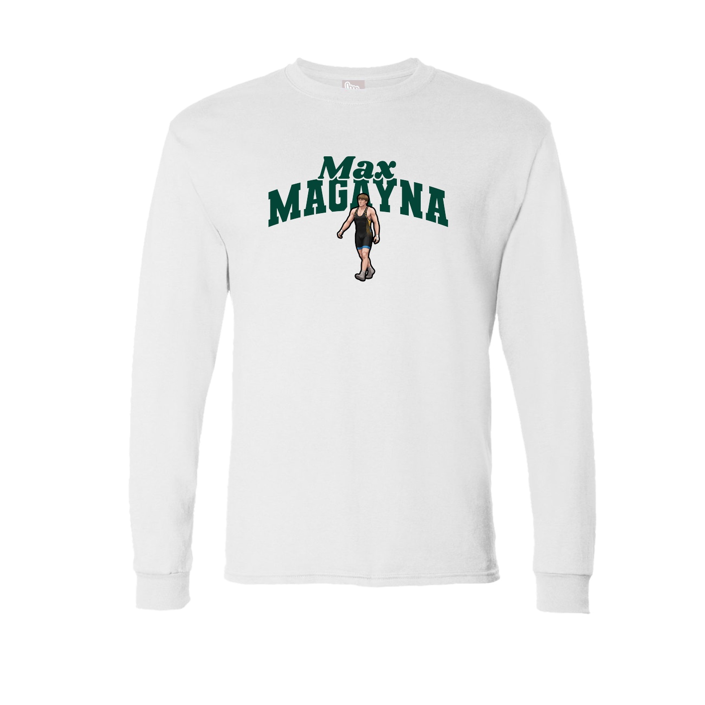 Long Sleeve Tee — Signature Arch in White