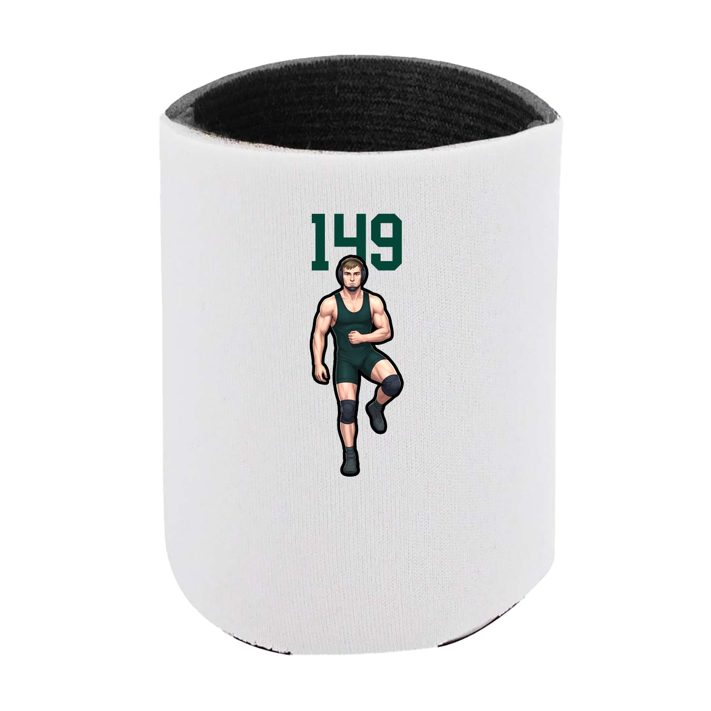 Can Holder — Number Top in White