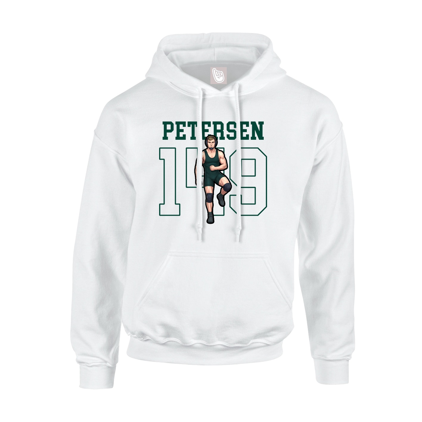 Youth Hoodie — Shirsey in White