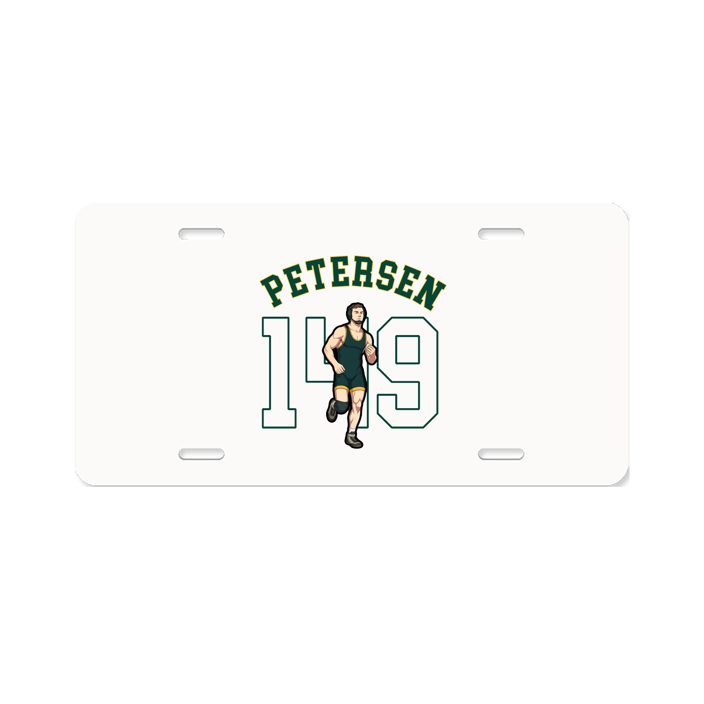 License Plate — Shirsey Arch in Classic