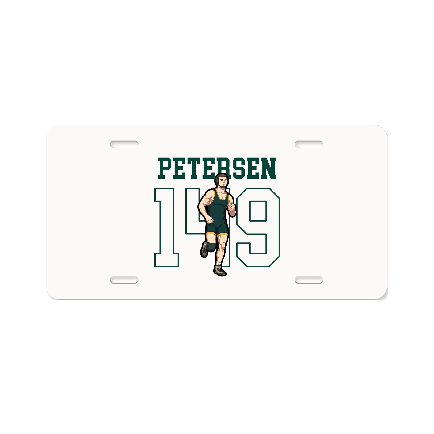 Aluminum License Plate